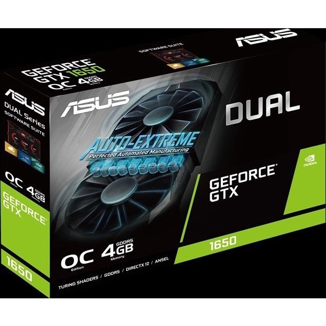 ASUS華碩 DUAL-GTX1650-O4G