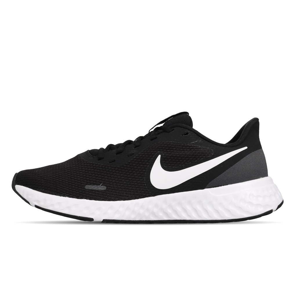 Nike 慢跑鞋 Revolution 5 黑 白 男鞋 基本款 路跑 運動鞋 【ACS】 BQ3204-002