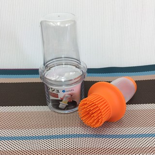 酷嚕嚕 日本 ASVEL 擠壓式油刷瓶 60ml 白色/橘色