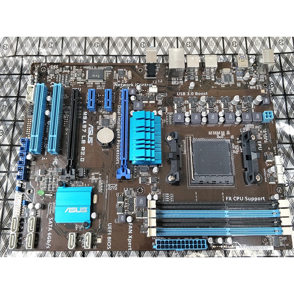 台灣出貨 庫存未上機品 華碩 M5A97 LE R2.0 AMD 970 AM3 DDR3 主機板 一年保