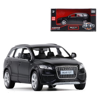 【華興模型玩具】 裕豐RMZ 1:36 奧迪 Q7 豪華SUV 回力開門 模擬授權合金汽車模型 蛋糕模型裝飾品
