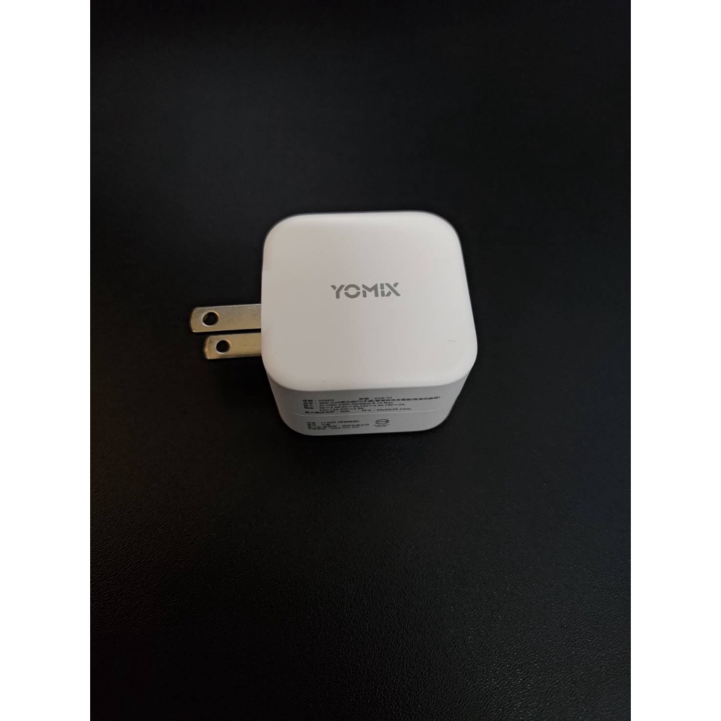 【含運】YOMIX 30W GaN 氮化鎵 超小體積輕巧可折腳 iPhone可用 ( MAX系列功率達27W)