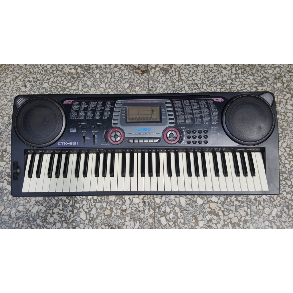 卡西歐CASIO CTK-631 電子琴無配件新品價18000 | 蝦皮購物
