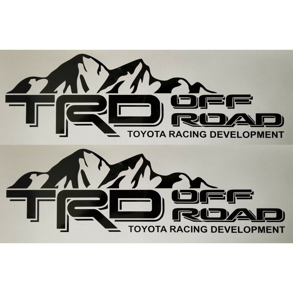 X2 TRD OFF ROAD TOYOTA RACING DEVELOPMENT TACOMA TUNDRA TRUC