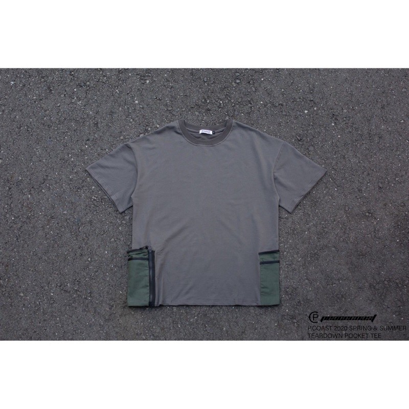  P.COAST 2020 S/S TEARDOWN POCKET TEE