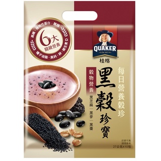 桂格每日營養穀珍 黑穀珍寶270g(27gx10包)【家樂福】