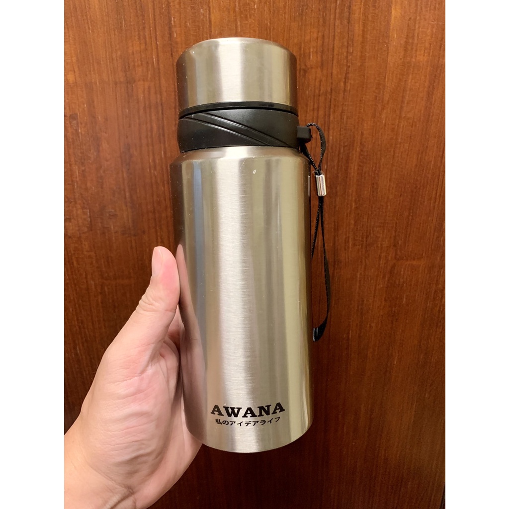 AWANA 304 不鏽鋼 保溫杯 ( 有內置濾蓋 )