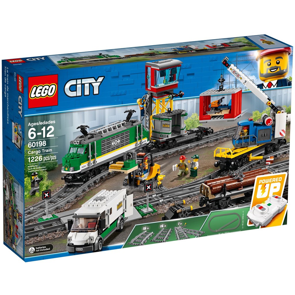 LEGO 樂高 60198  Cargo Train 貨運火車 樂高城市系列