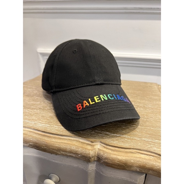 降價 Balenciaga 巴黎世家 彩色刺繡logo 老帽