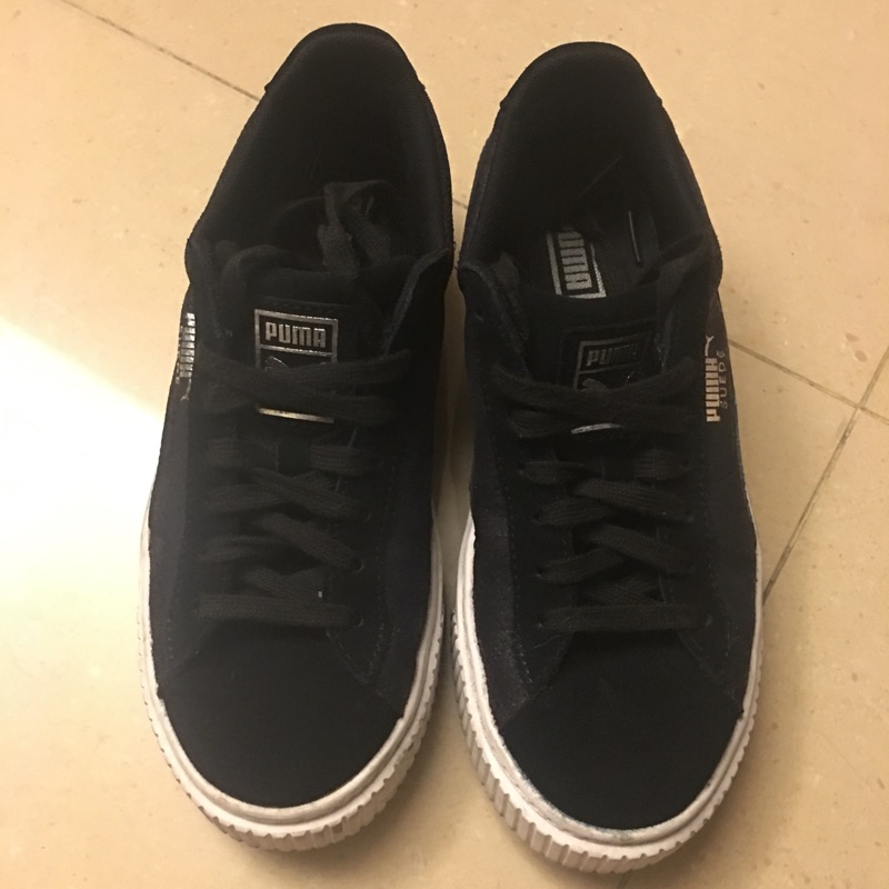 puma suede platform safari women's