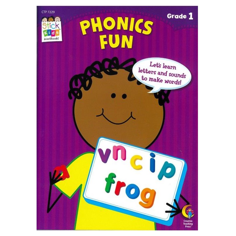 Stick Kids Workbook Grade 1: Phonics Fun