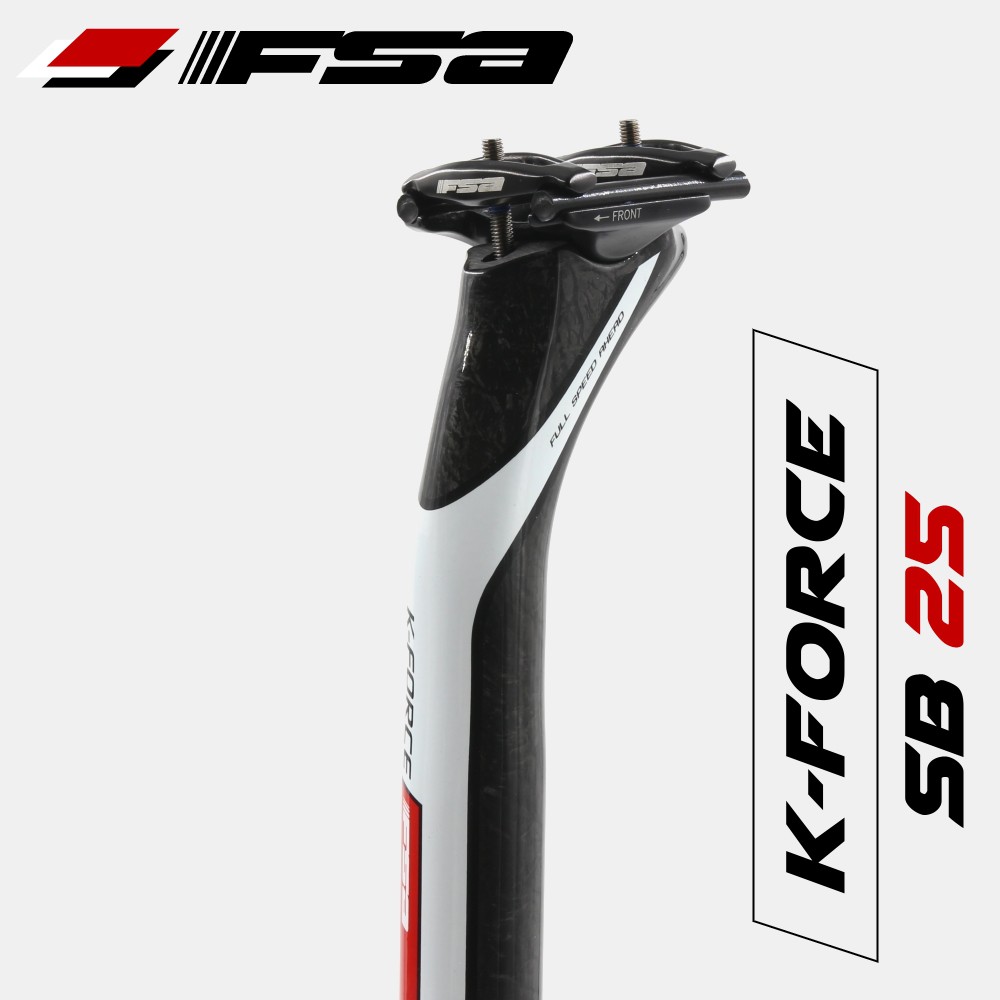 【瘋拜客】 FSA K-FORCE UD Carbon 碳纖維 座管 Seatposts 31.6mm 可裝 DI2電池