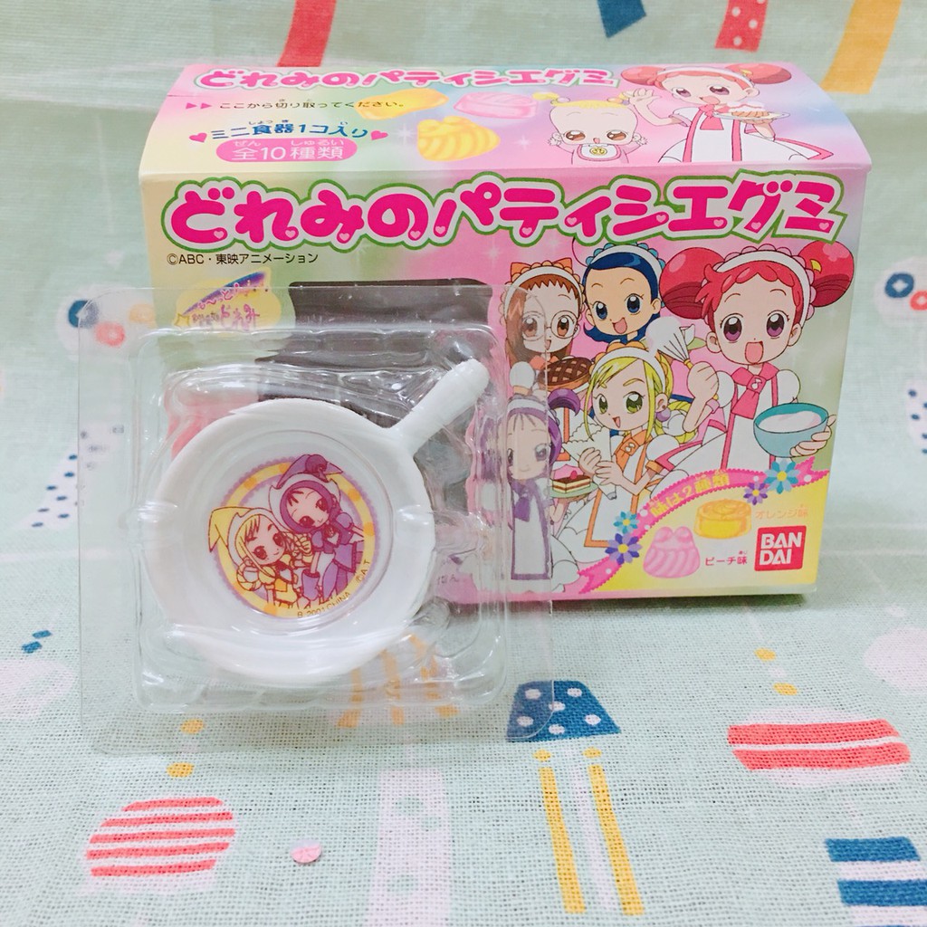 (現貨)小魔女doremi 絕版2001年 音符/小桃子/ 魔女見習生 小麻煩魔女 迷你盤子食玩