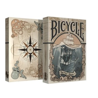 【USPCC 撲克】Bicycle Seven Seas Playing Cards-撲克-S102231*牌盒小壓*