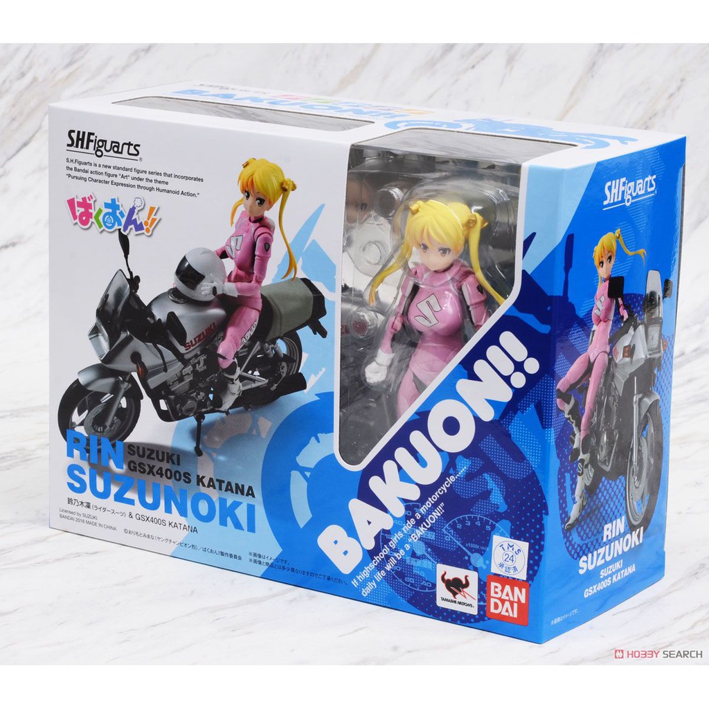 星矢toy 板橋實體店面現貨s H F Shf 爆音少女鈴乃木凜 Suzuki Gsx400s Katana 蝦皮購物