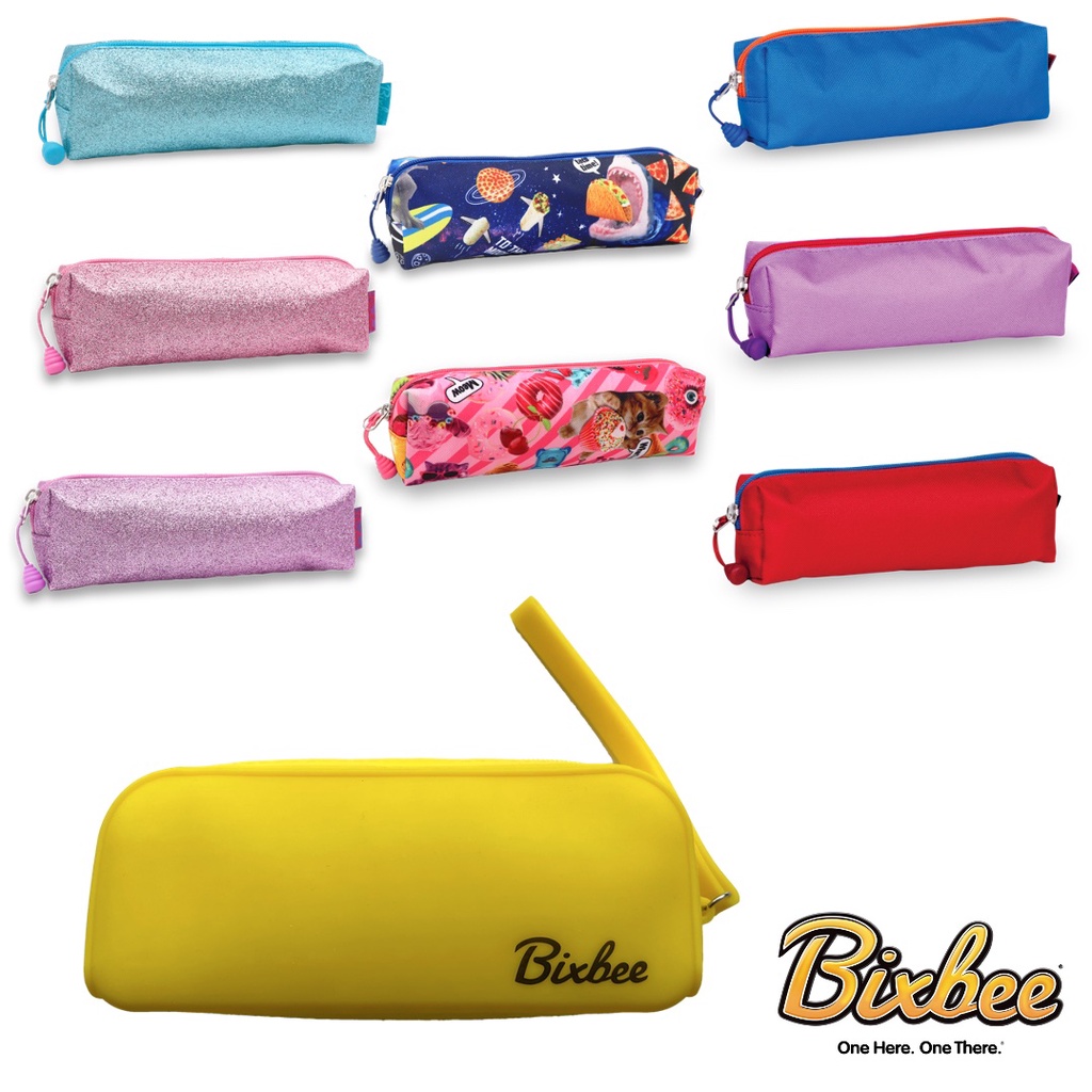 Bixbee 筆袋+多功能防水矽膠收納袋各一