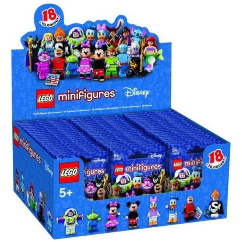 【ToyDreams】LEGO樂高 Minifigures 71012 迪士尼第一代人偶包 整箱60隻
