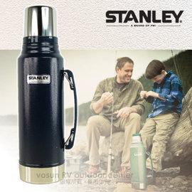 【美國 STANLEY】雙層304不鏽鋼隔熱真空保溫瓶1.0L.1000cc水壺BPA-free_01254