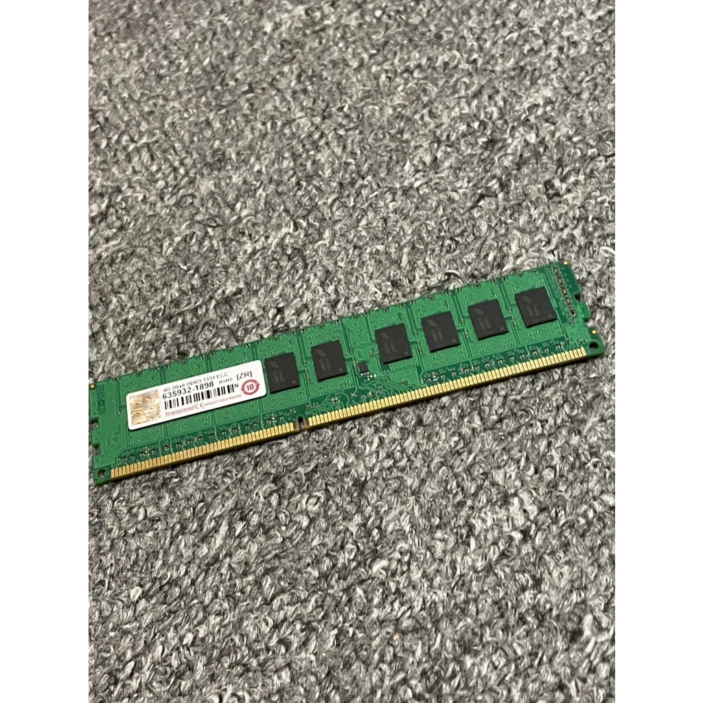 二手 創見 4GB DDR3-1333 伺服器記憶體