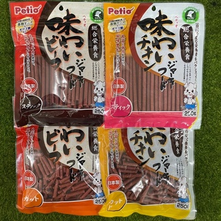 日本 Petio 美味肉條 狗狗零食 (牛肉/雞肉) 250g