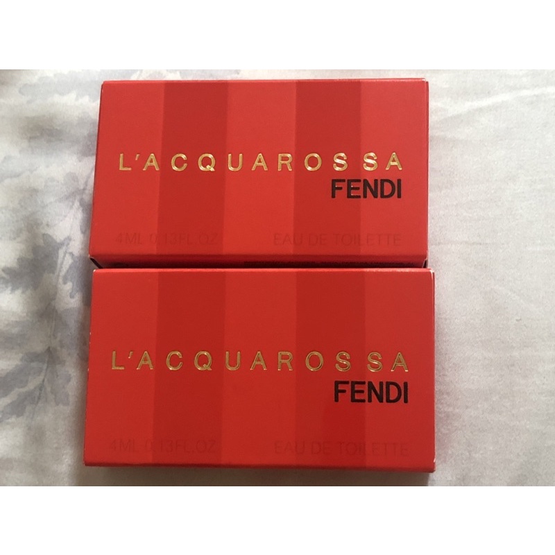 Fendi 芬迪 紅色魅力小香水 4ml