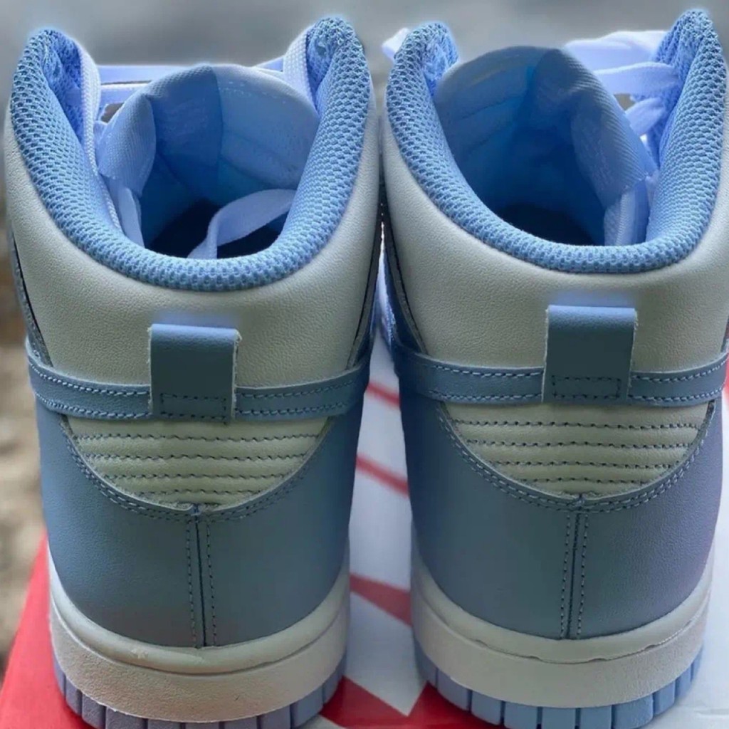 Nike Dunk High Aluminum 女款白藍高幫休閒鞋籃球鞋DD1869-107 | 蝦皮購物