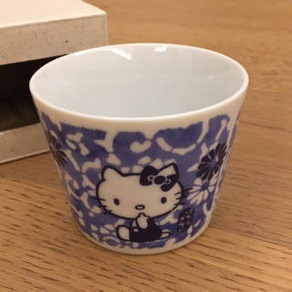 全新Hello kitty 湯吞豬口杯