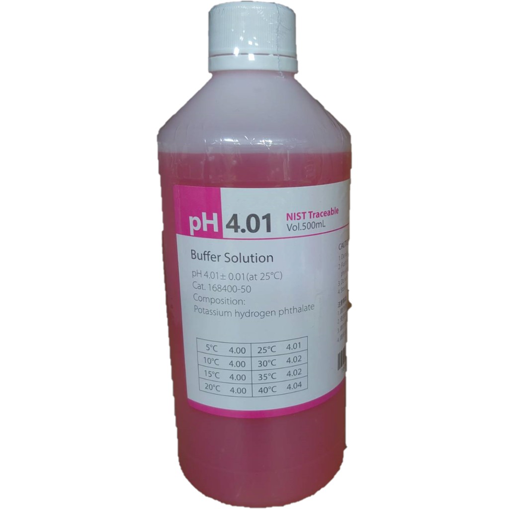 【DSH 雙股】~《水質檢測》PH標準液500ml/瓶 適用：PH電極、PH筆校正用