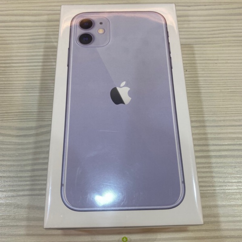 iPhone 11 128G紫色全新未拆封