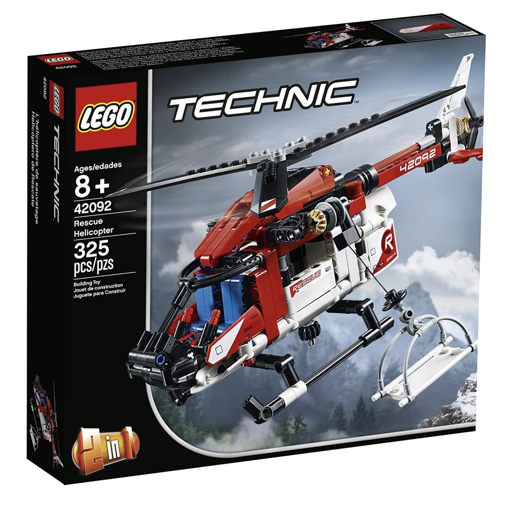 Lego 樂高 42092 救援直升機 TECHNIC科技系列