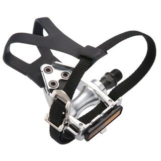 維格鋁狗嘴套自行車踏板 Wellgo LU-209 Toe Clip Strap 9/16" Bicycle Pedal