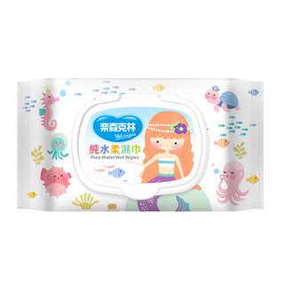 奈森克林 夢幻人魚純水柔濕巾30抽 (附蓋) 濕紙巾