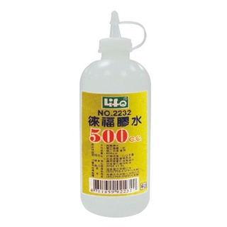 【Life 徠福】500cc膠水補充液(NO.2232) 事務用品 黏著用品｜享亮文具樂園購物商城