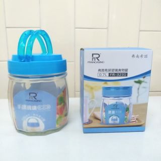 全新 弗南希諾手提玻璃密封罐700ml(FR-3231)