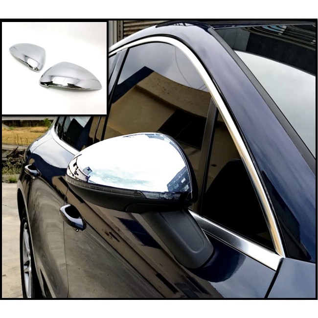圓夢工廠 Porsche 凱宴 Cayenne 958 2015~2017 鍍鉻銀 後視鏡蓋 後照鏡蓋 照後鏡蓋 飾貼
