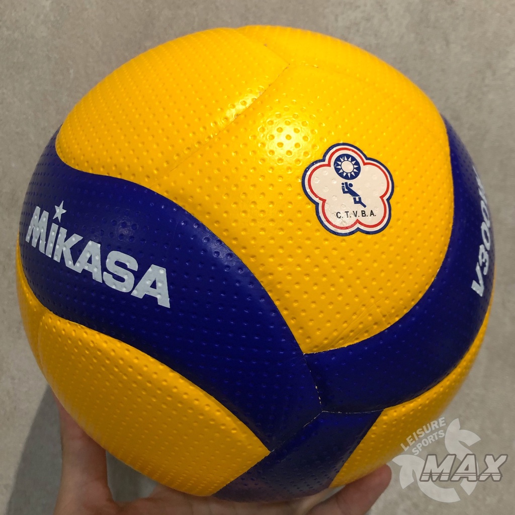 【全能MAX】MIKASA  V300W 超纖皮製比賽級排球 中華排協 FIVB認證 5號