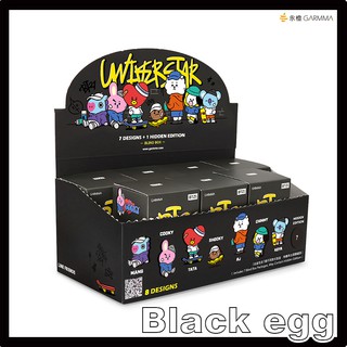 【黑蛋】現貨 BT21 盲盒 公仔-街頭系列 宇宙 公仔 玩具 盒玩 盲抽 一中盒7入