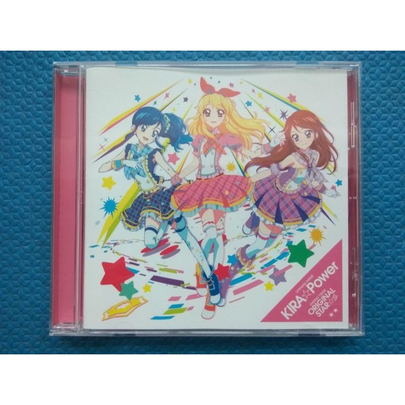 偶像學園aikatsu星夢學園 主題歌op主題曲 片尾曲 Kira Power Original Star日本版單曲cd 蝦皮購物