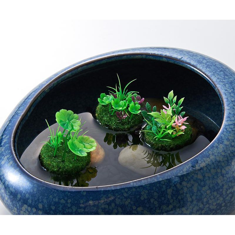 微笑的魚水族 日本nisso 療育前景草藻球 鬥魚睡蓮浮萍產卵稻田魚躲藏假水草 蝦皮購物