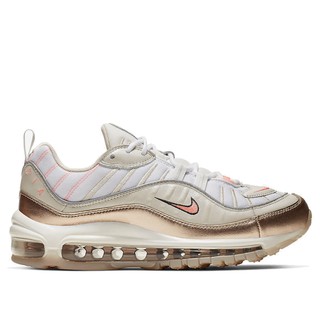 NIKE 女鞋 W AIR MAX 98 ROSE GOLD 白玫瑰金【A-KAY0】【CI9907-100】