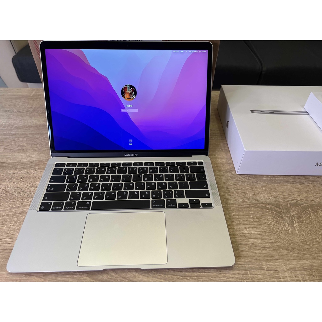 MacBook Air M1 16G / 512G 銀色 頂規 保固內二手