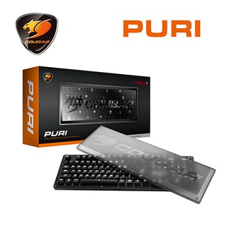 COUGAR 美洲獅 PURI 青軸 白光 專業 電競鍵盤 機械式鍵盤