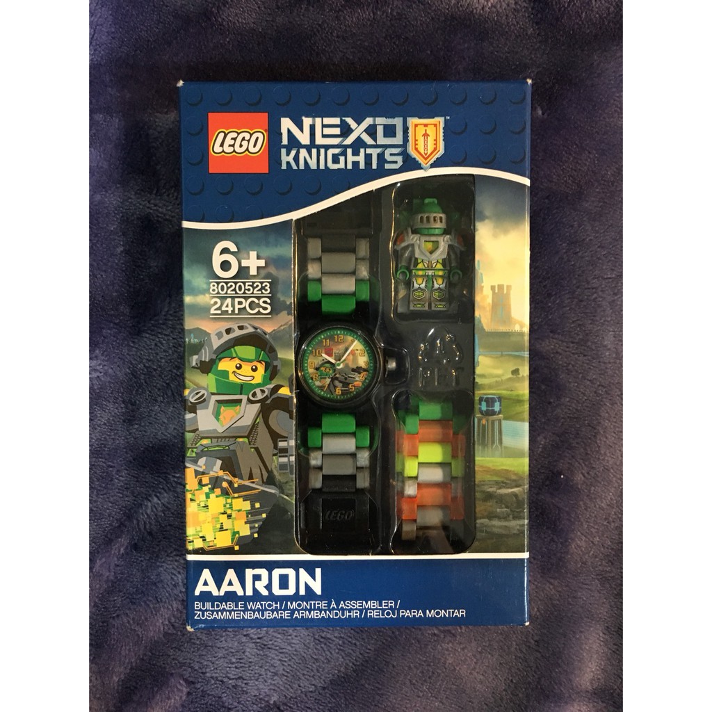 (bear)正版現貨限時特惠 Lego 樂高 兒童 手錶 未來騎士系列 watch 綠騎士 阿隆 8020523