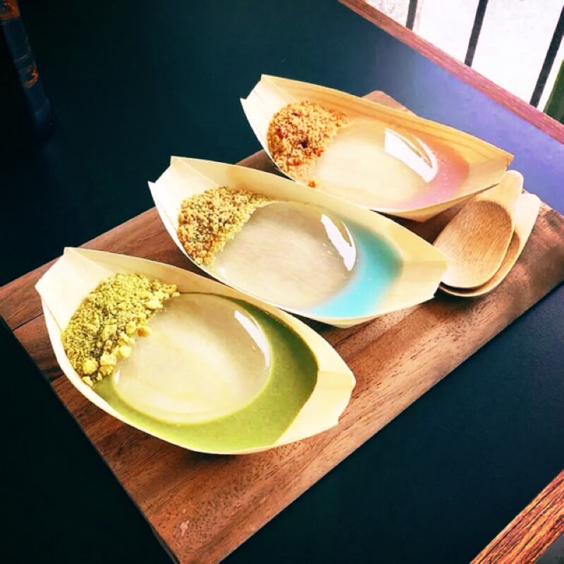 全網最超值 水信玄餅diy材料包套餐 四連球模 白涼粉 漬櫻花 手工黑糖 黃豆粉 加購木船 蝦皮購物