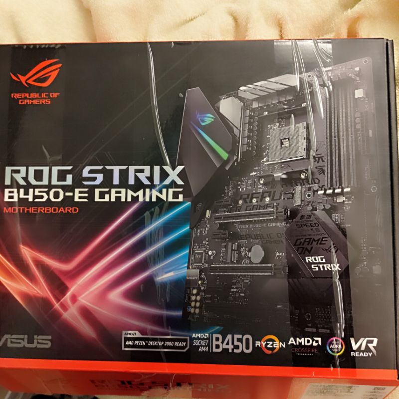 R7 2700X+ROG B450M-E GAMING