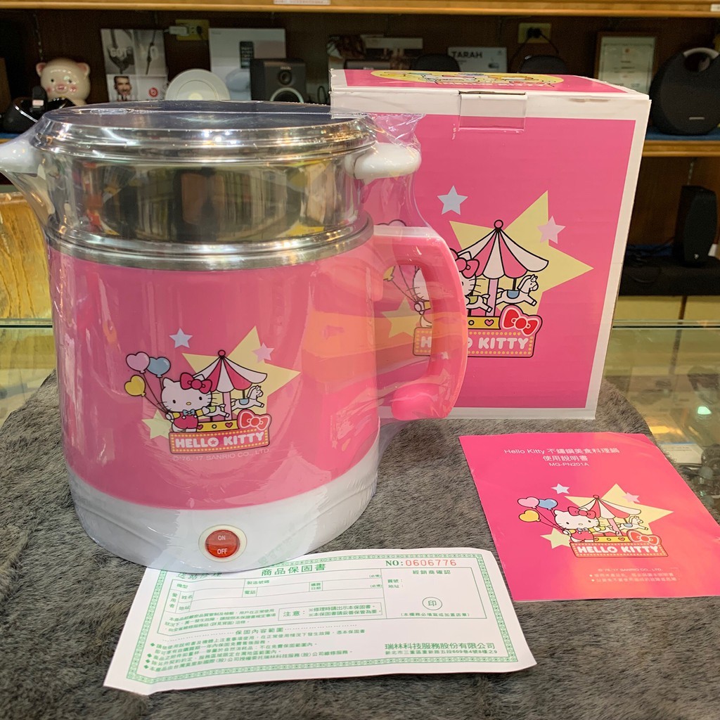 特價 限量1個 Hello Kitty 不鏽鋼美食料理鍋 全新贈品出清 物美價廉