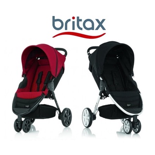公司貨(有保固) Britax-B-Agile 單手收豪華三輪手推車