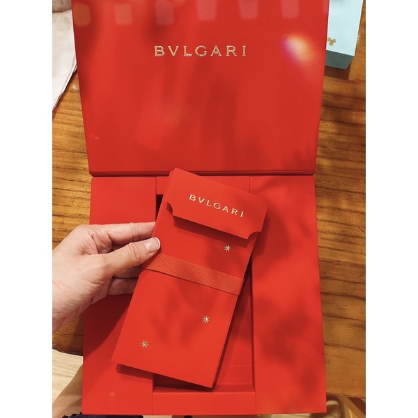 Bvlgari紅包袋 盒裝10入/Cartier紅包袋（2款各3個）共6入無盒
