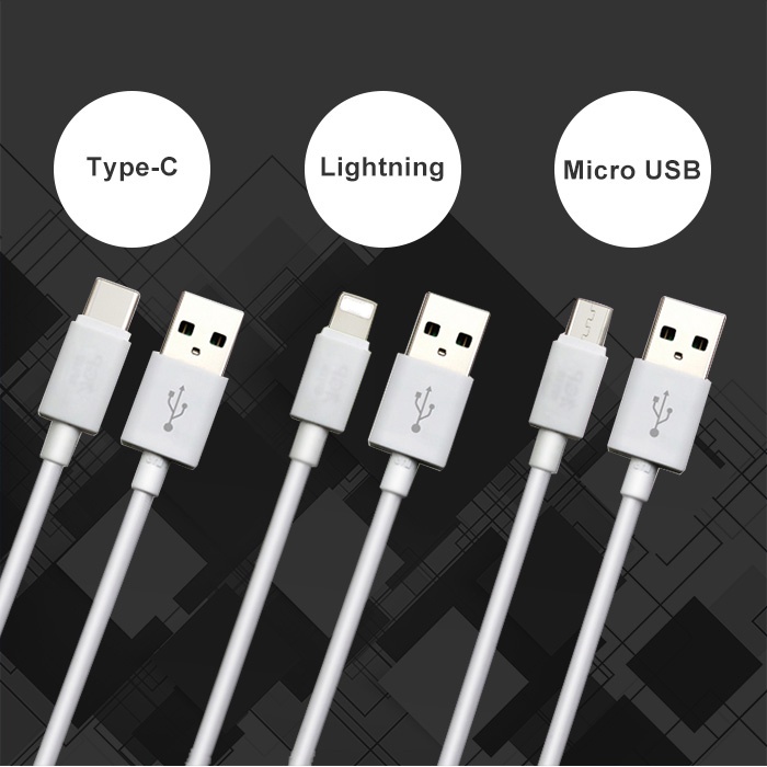 衝評價 支援65W快充 2.4A極簡充電傳輸線 Lightning/Type-C/Micro USB 數據線充電線