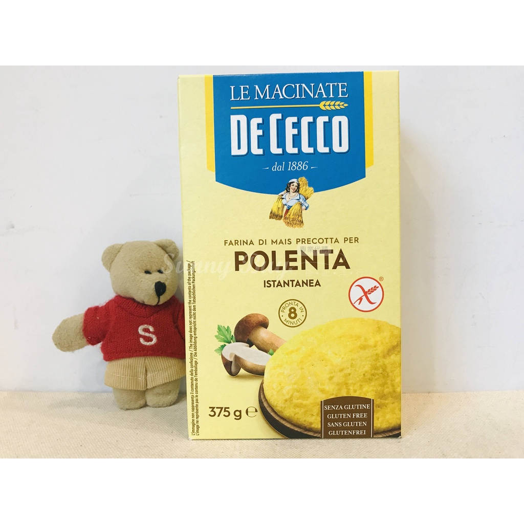 【Sunny Buy】◎現貨◎ 義大利 DE CECCO 無麩質 玉米粉 375g Polenta 黃玉米粉